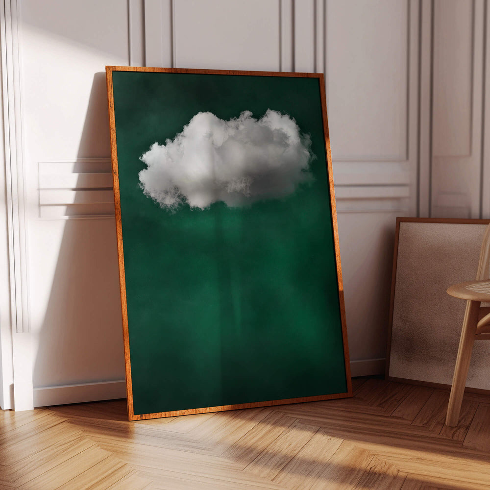 Jade Cloud Print Wall Art Moncasso