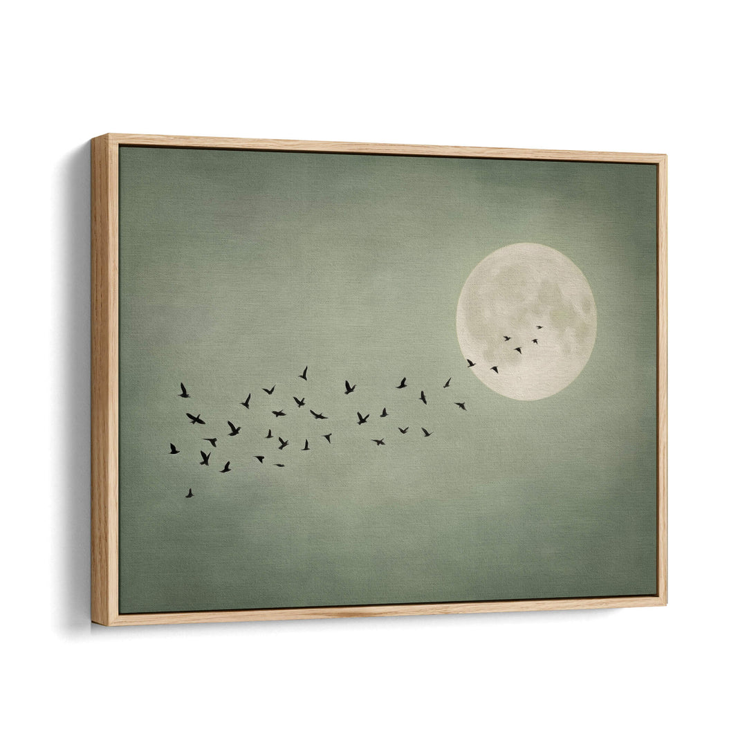 Japandi Moon Sage Print