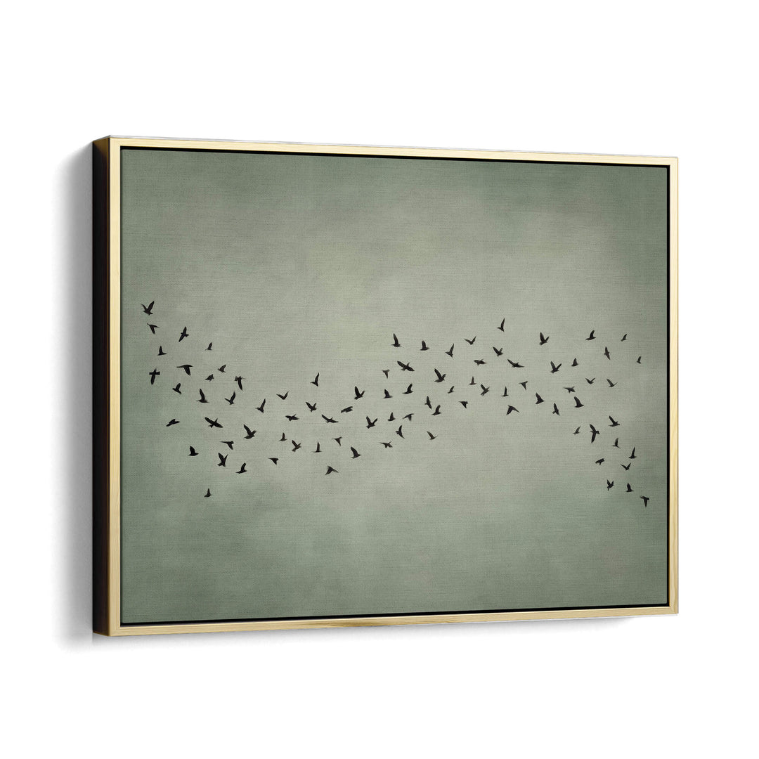 Japandi Murmur Sage Print Wall Art Moncasso