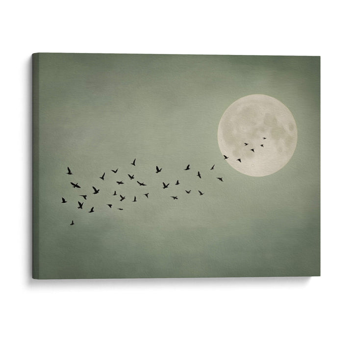 Japandi Moon Sage Print