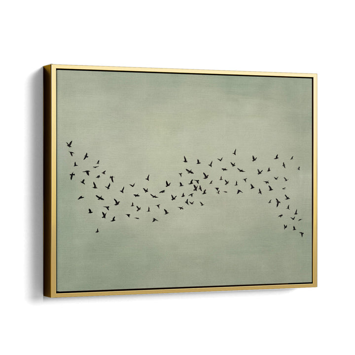 Japandi Murmur Sage Print
