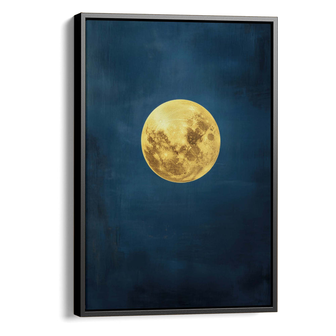 Lunar Azure Print Wall Art Moncasso