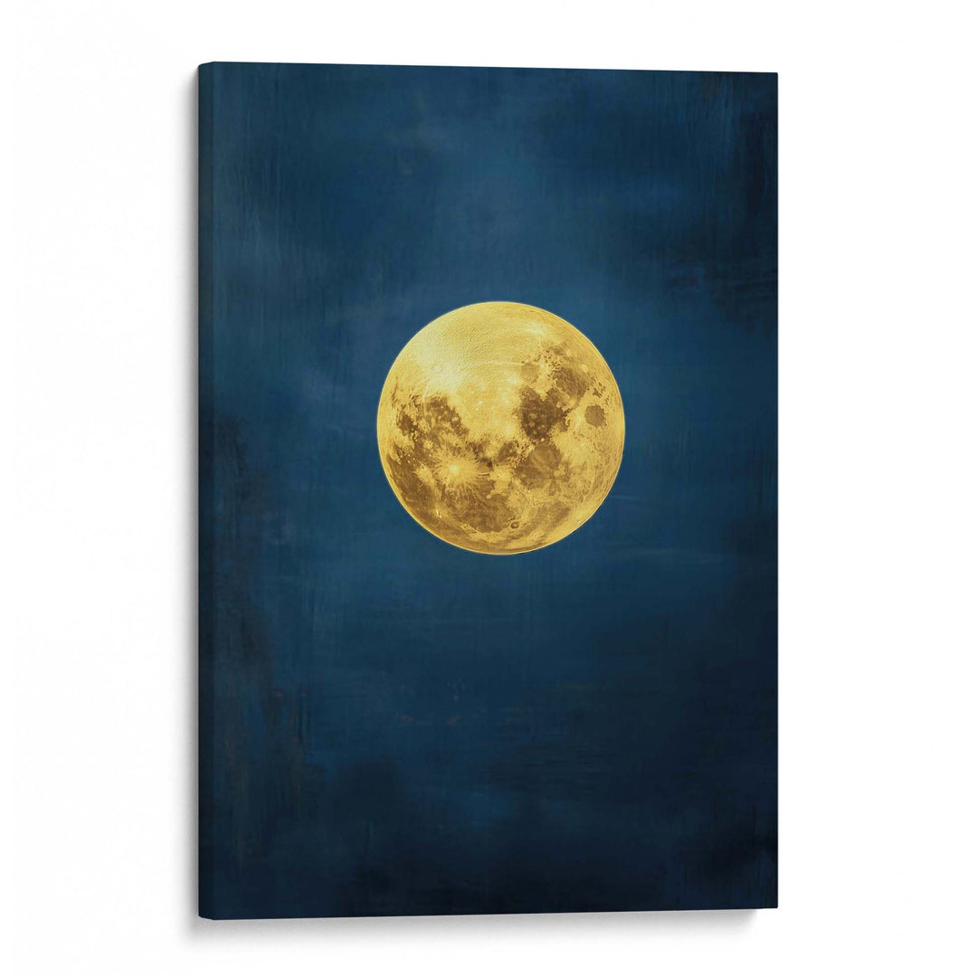Lunar Azure Print Wall Art Moncasso