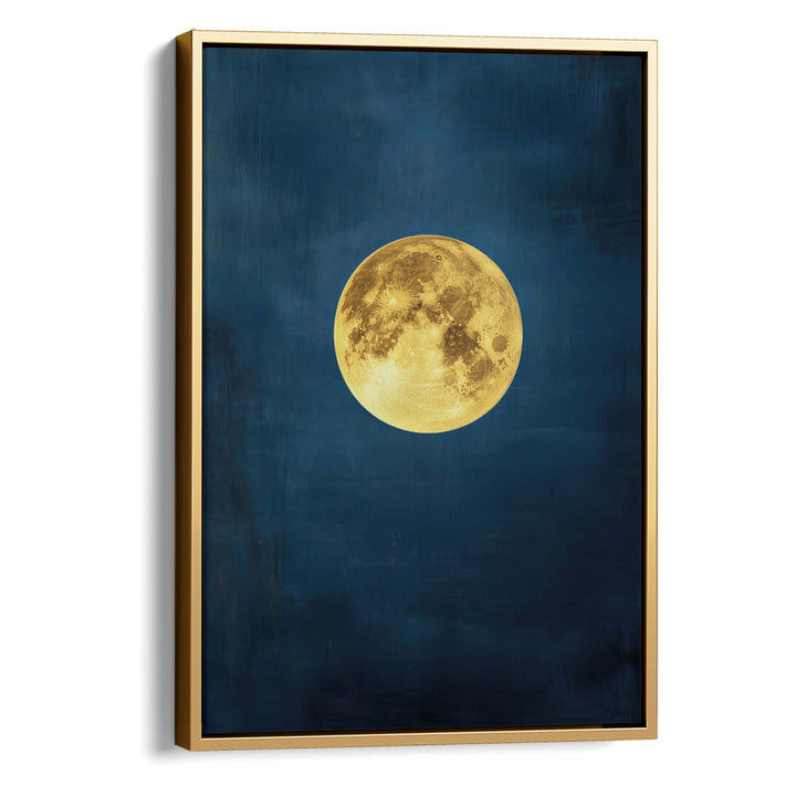 Lunar Azure Print Wall Art Moncasso