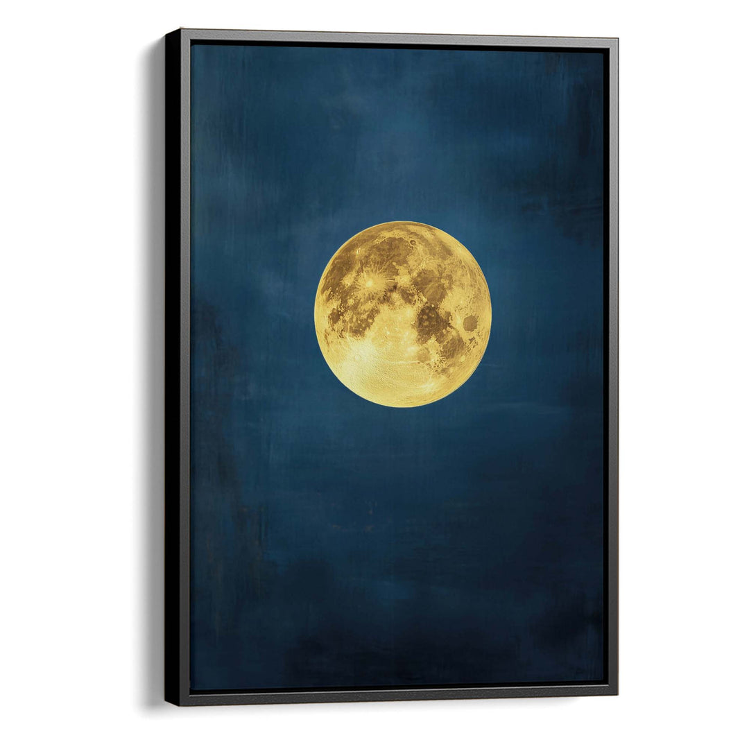Lunar Azure Print Wall Art Moncasso