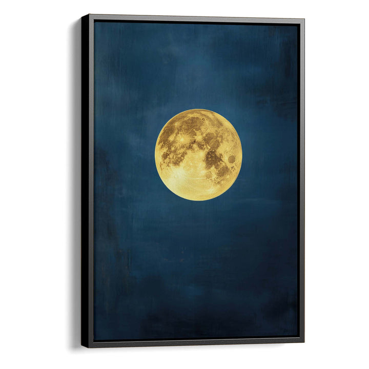 Lunar Azure Print Wall Art Moncasso