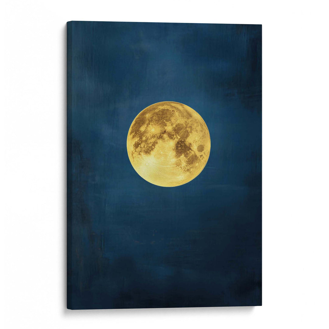 Lunar Azure Print Wall Art Moncasso