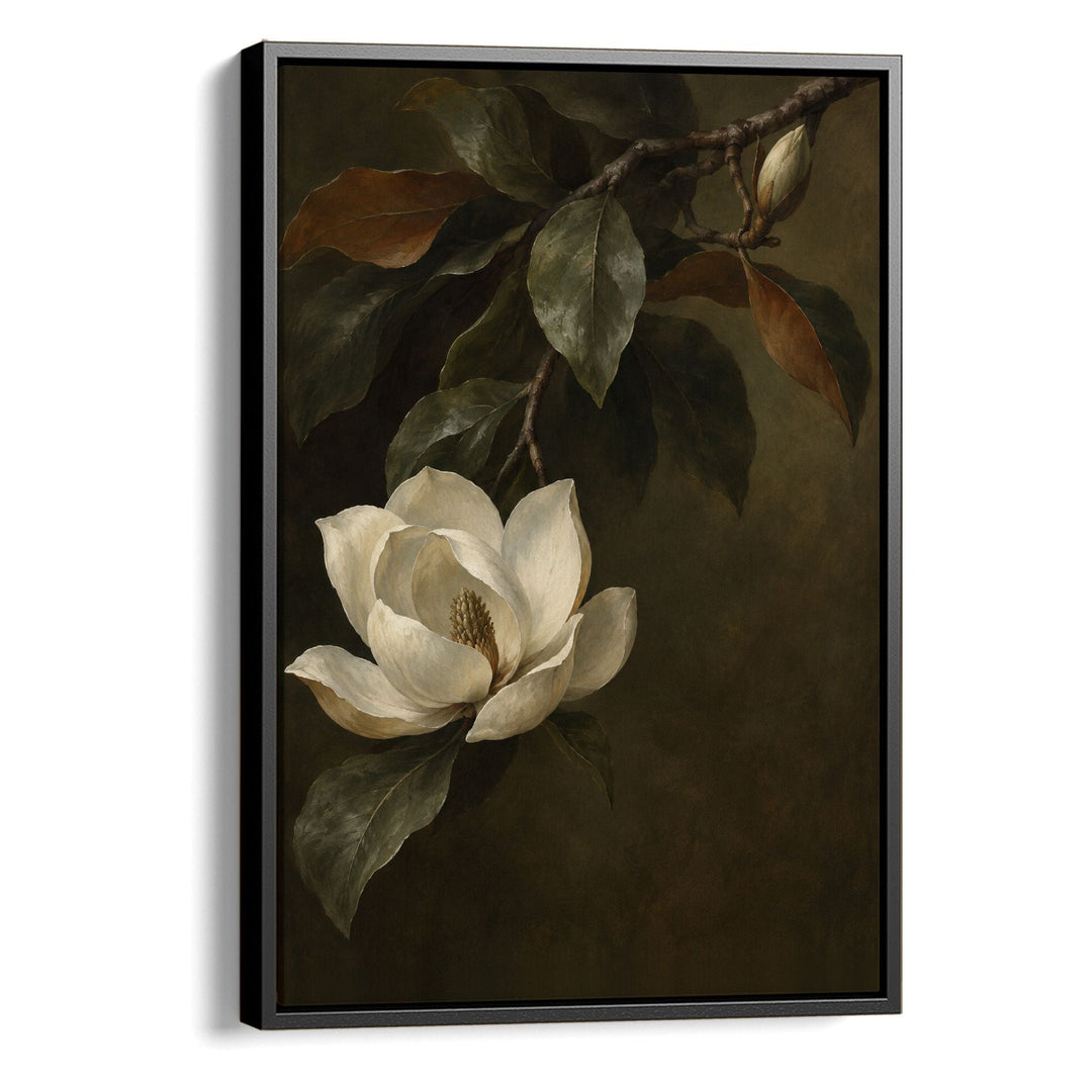 Magnolia Bloom No3 Print Wall Art Moncasso