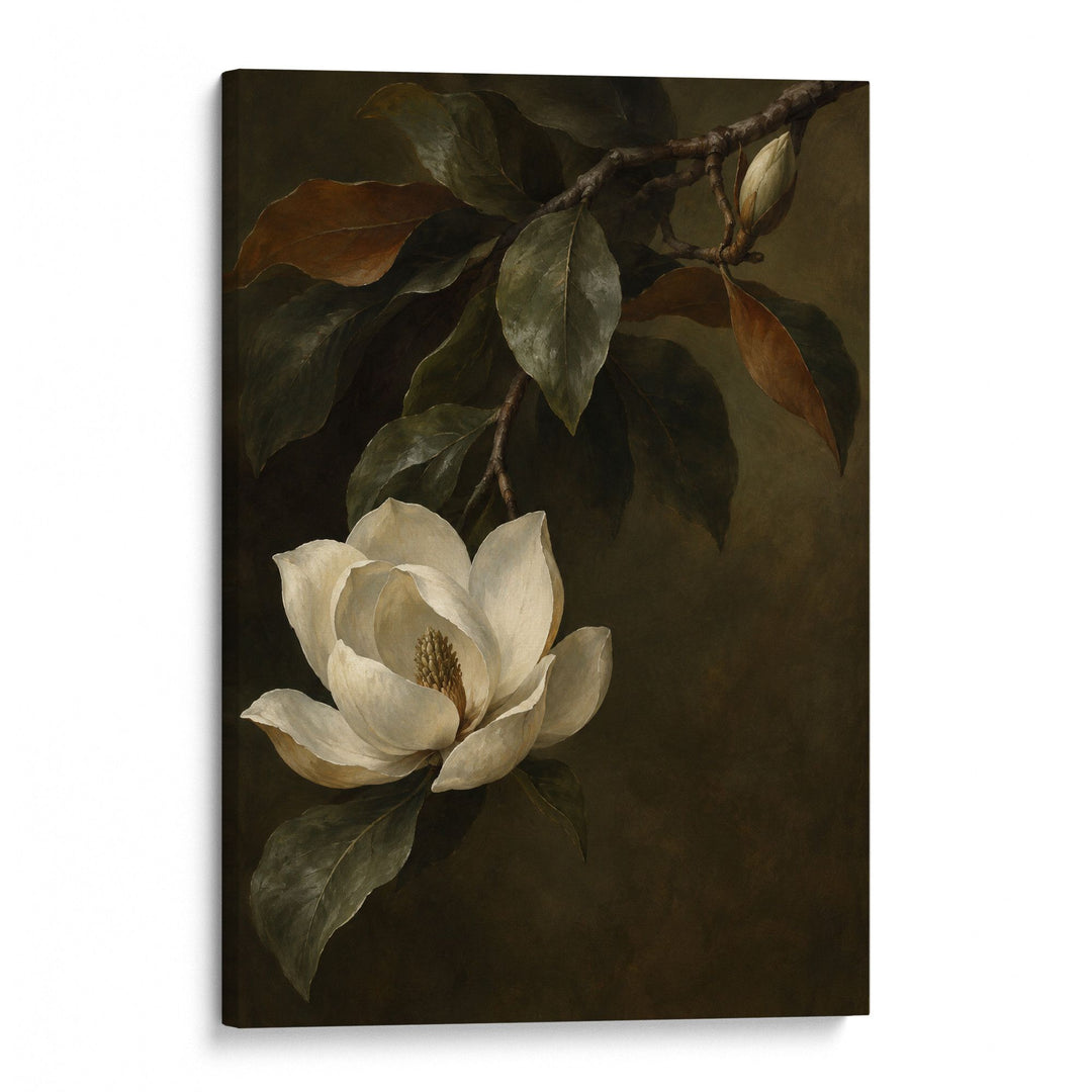 Magnolia Bloom No3 Print Wall Art Moncasso