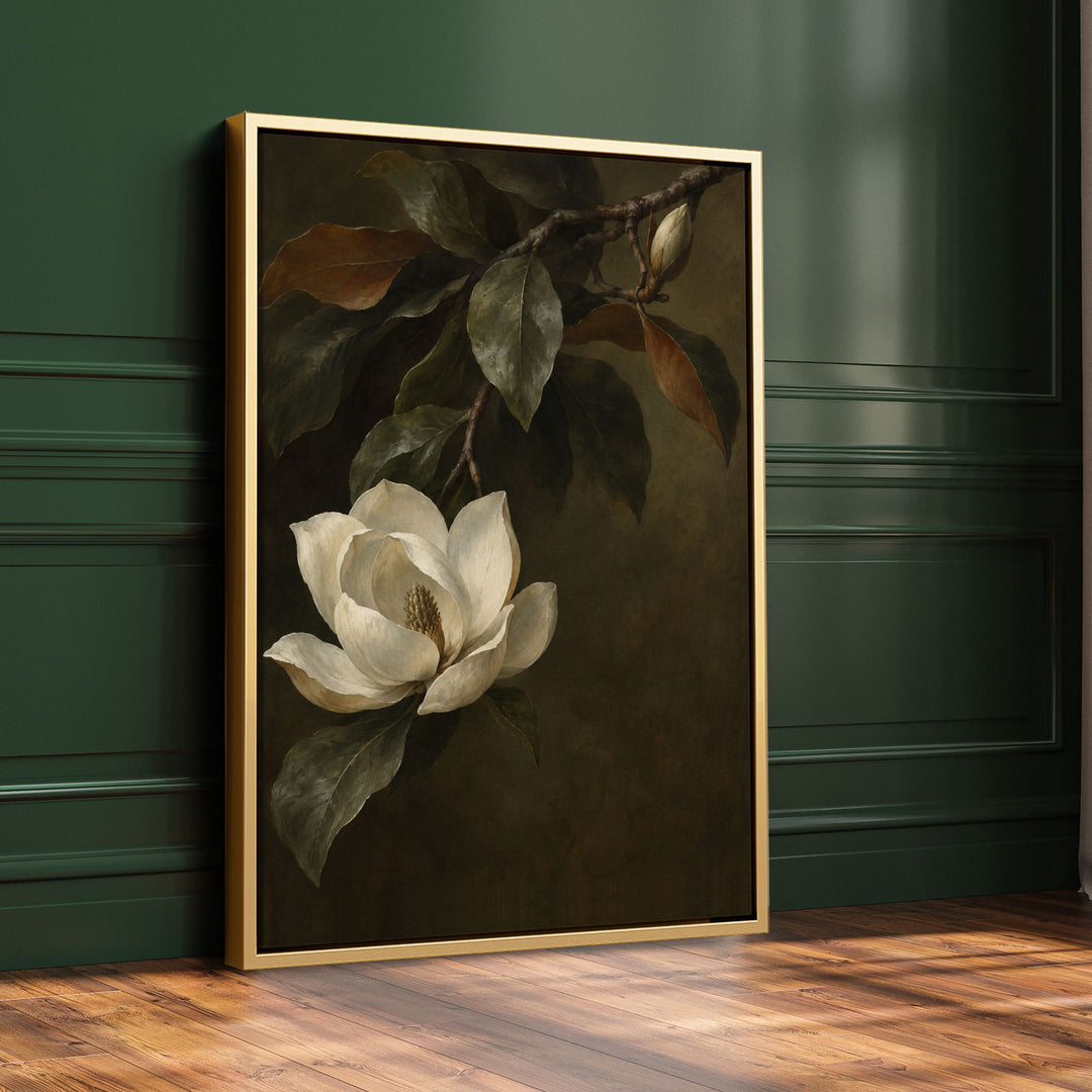 Magnolia Bloom No3 Print Wall Art Moncasso