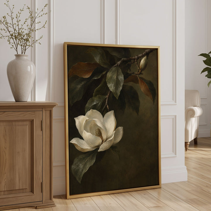 Magnolia Bloom No3 Print Wall Art Moncasso