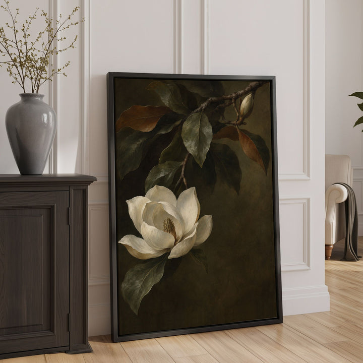 Magnolia Bloom No3 Print Wall Art Moncasso
