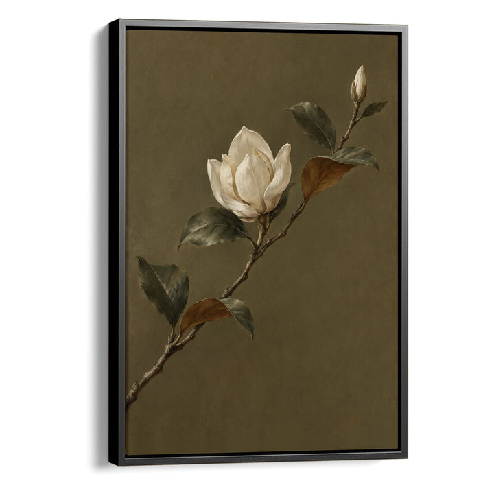Magnolia Bloom No2 Print Wall Art Moncasso