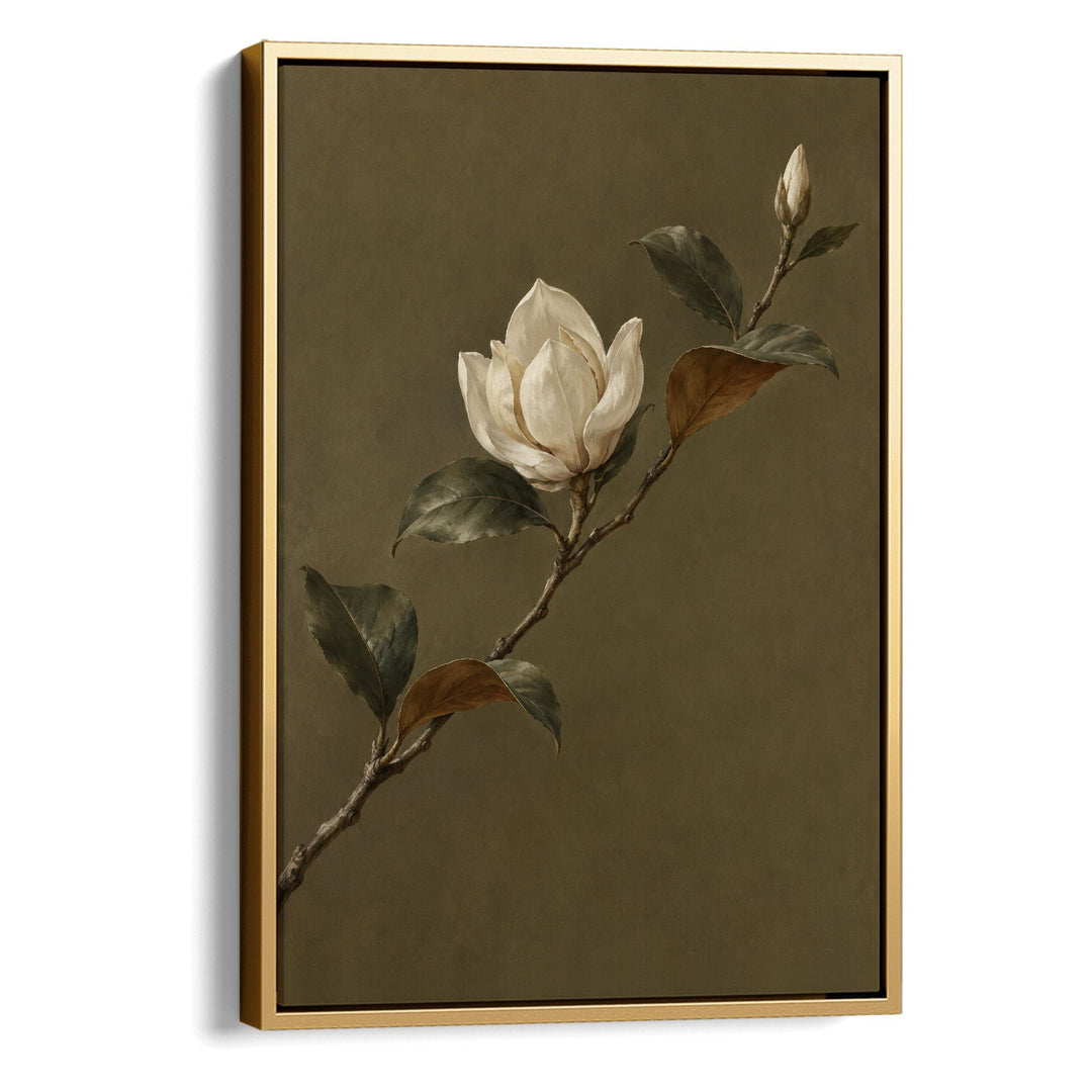 Magnolia Bloom No2 Print Wall Art Moncasso