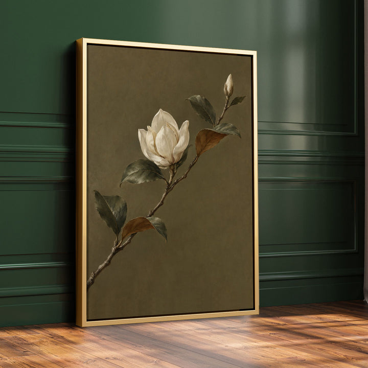 Magnolia Bloom No2 Print Wall Art Moncasso