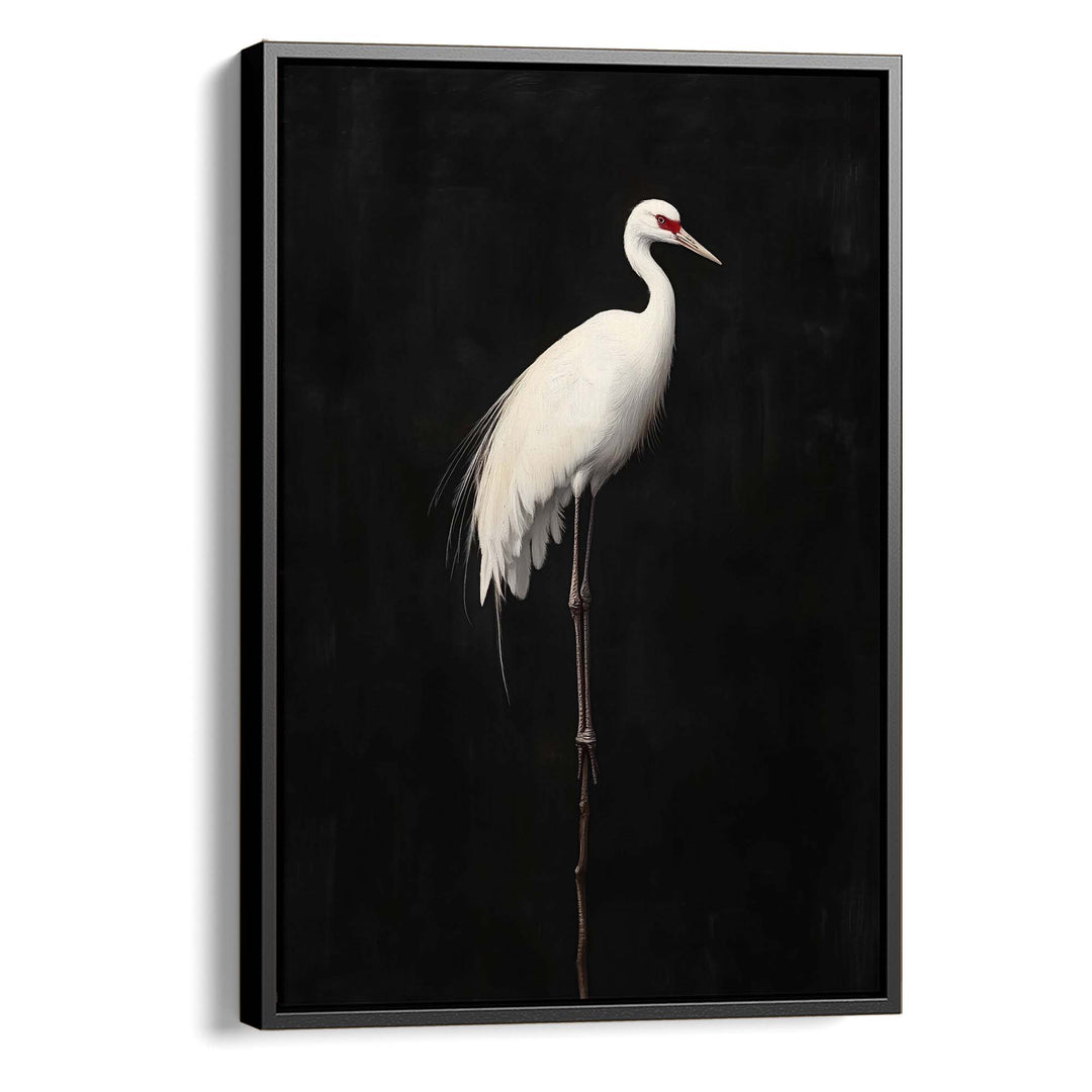Midnight Crane No1 Print Wall Art Moncasso
