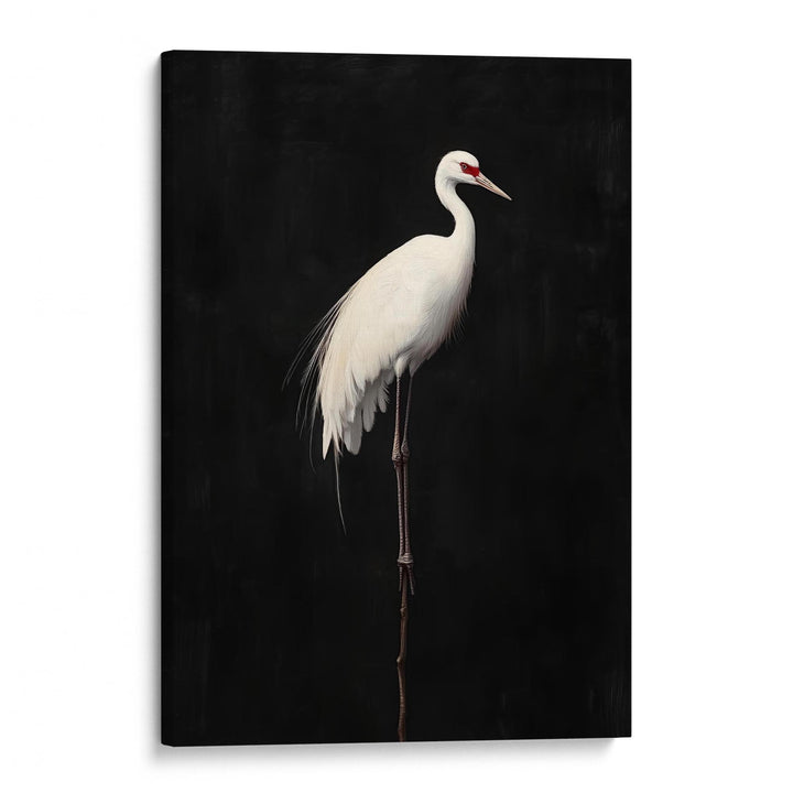 Midnight Crane No1 Print Wall Art Moncasso