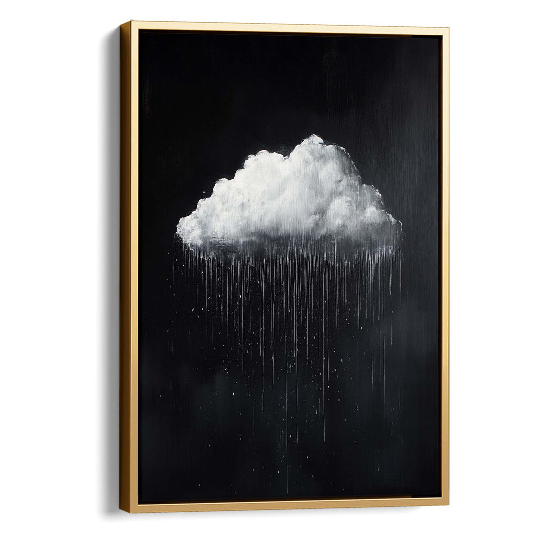 Midnight Rain Print Wall Art Moncasso