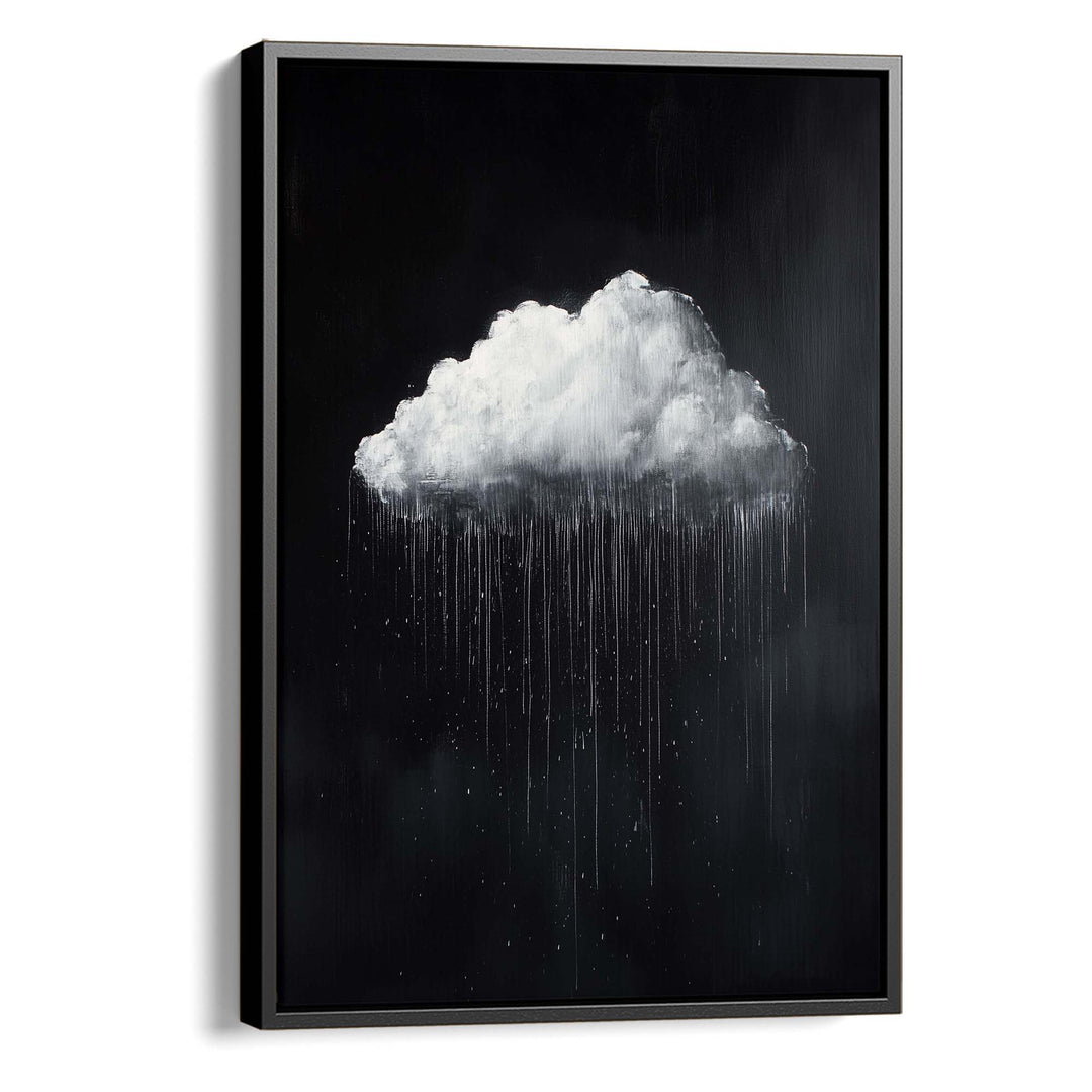 Midnight Rain Print Wall Art Moncasso