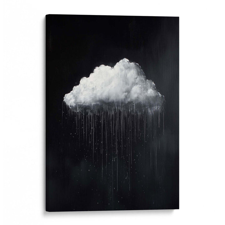Midnight Rain Print Wall Art Moncasso