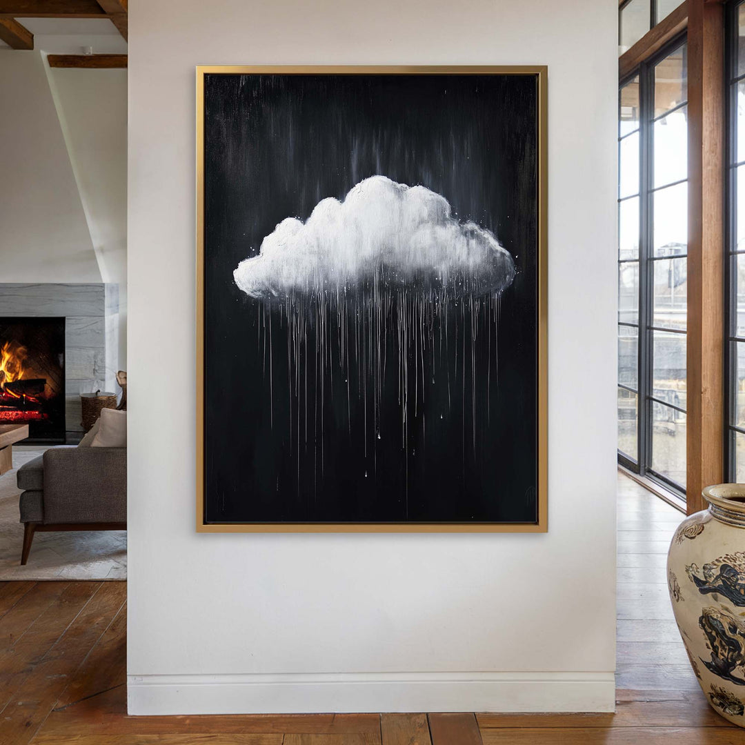 Midnight Storm Print Wall Art Moncasso