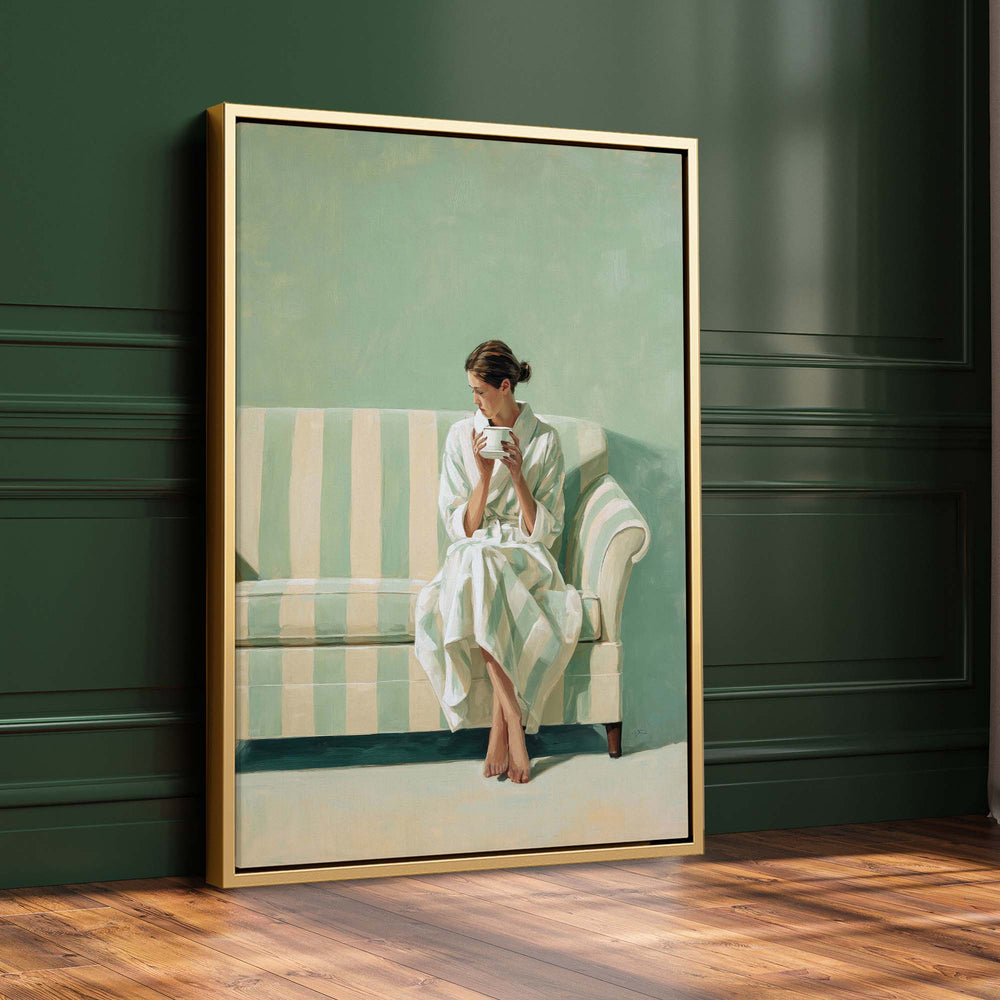 Mint Mood Print Wall Art Moncasso