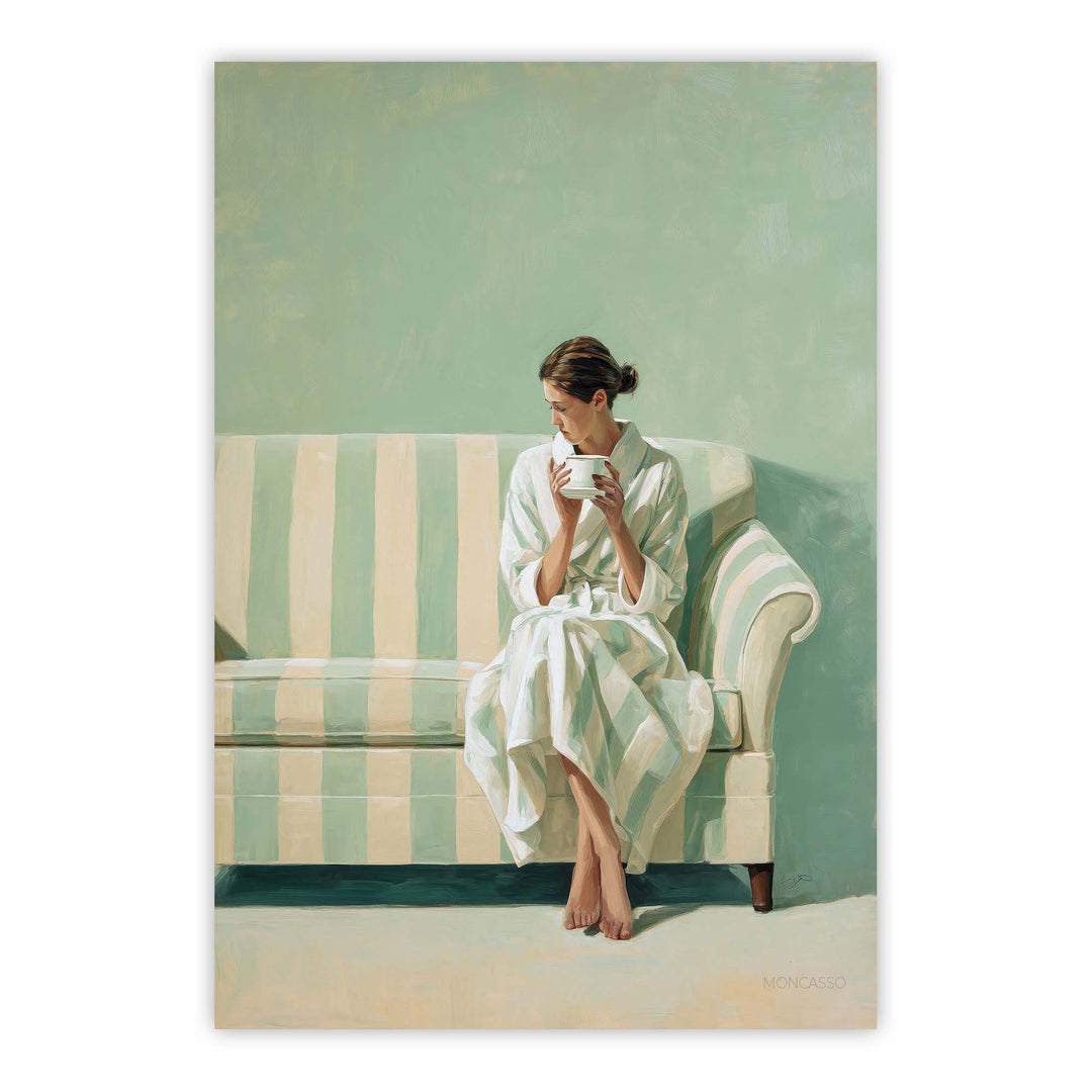 Mint Mood Print Wall Art Moncasso