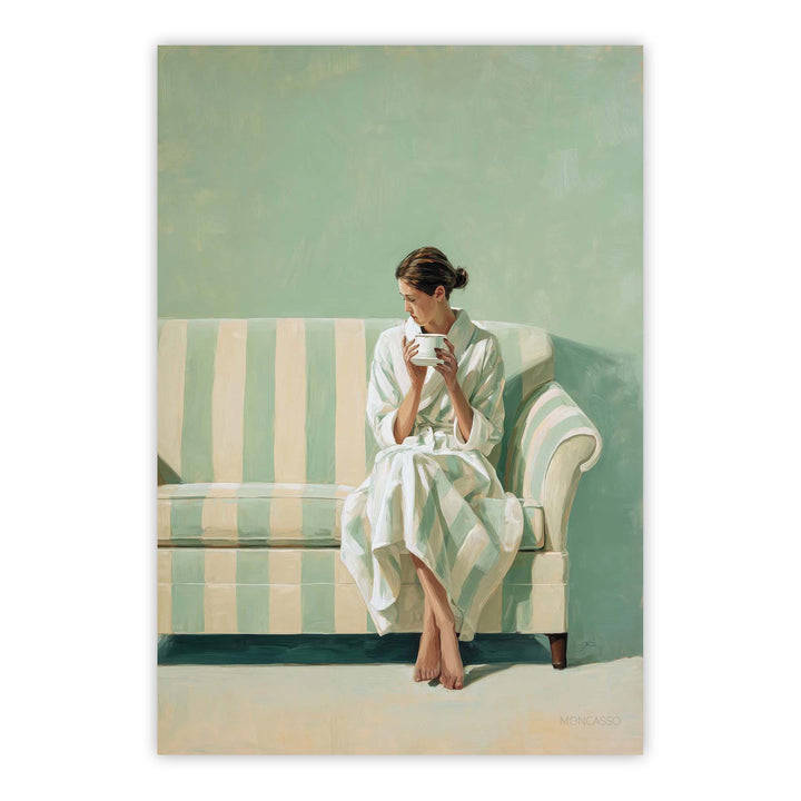 Mint Mood Print Wall Art Moncasso