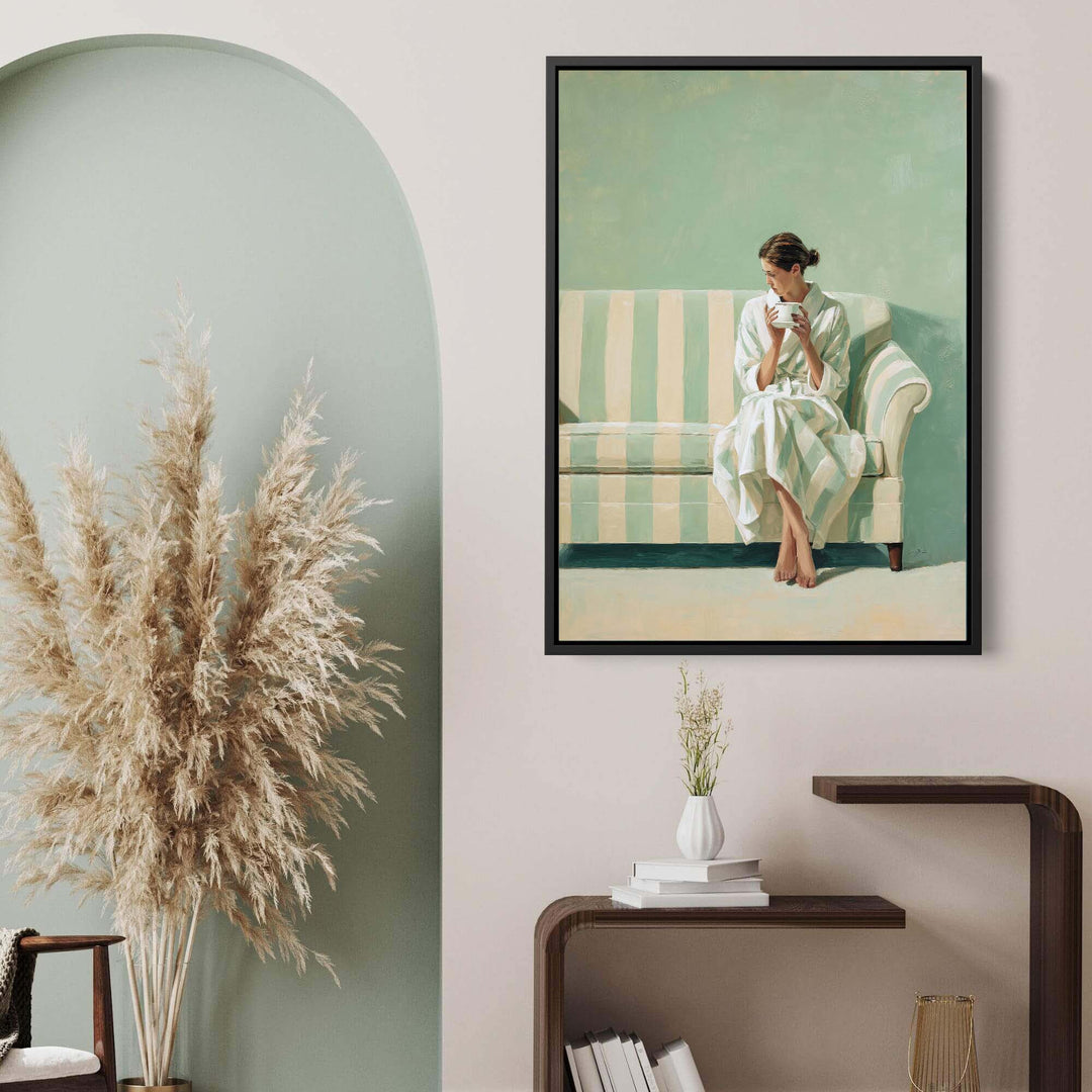 Mint Mood Print Wall Art Moncasso