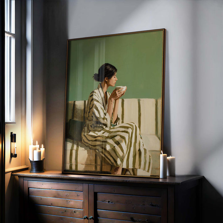 Morning Mood Print Wall Art Moncasso