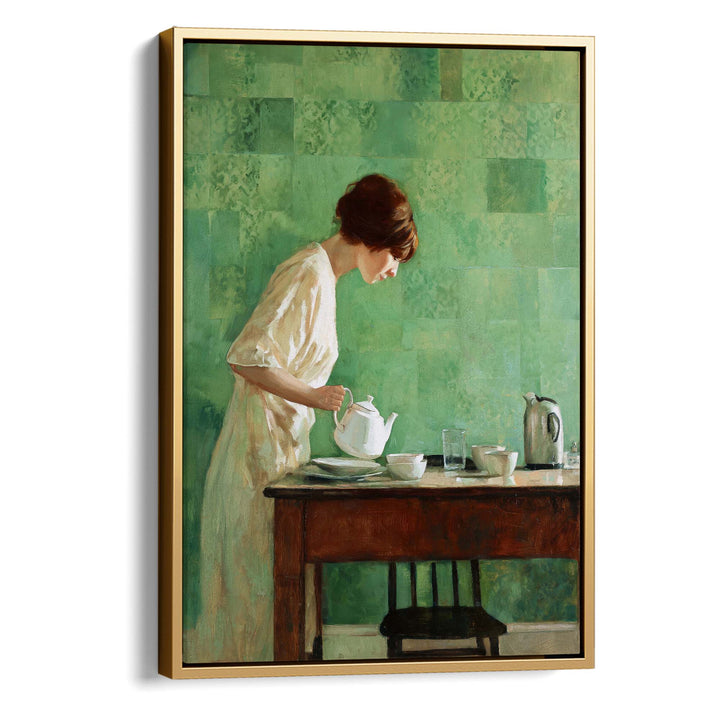 Morning Tea Print Wall Art Moncasso