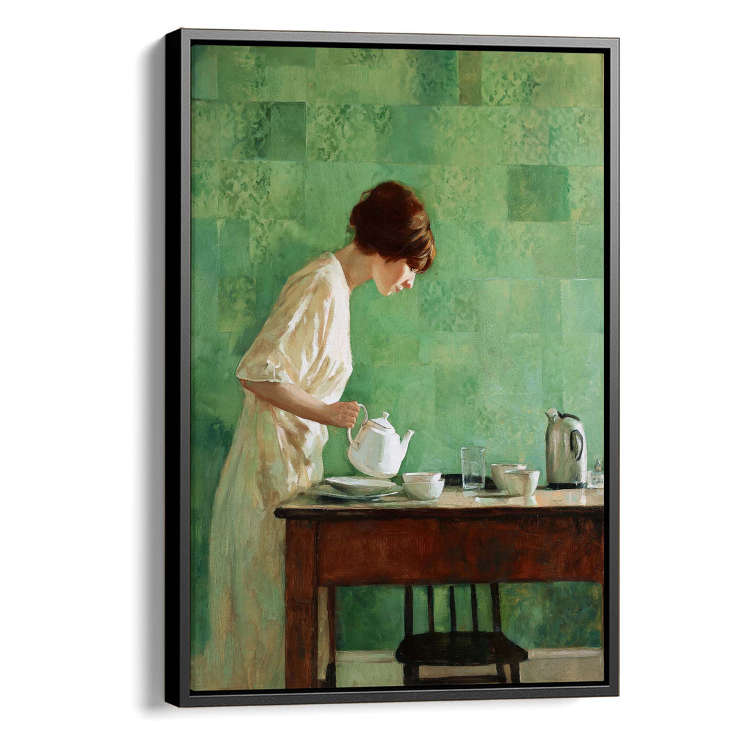 Morning Tea Print Wall Art Moncasso
