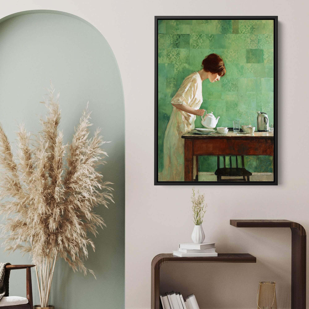 Morning Tea Print Wall Art Moncasso