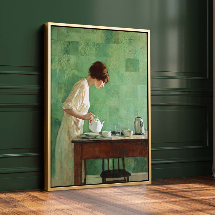 Morning Tea Print Wall Art Moncasso