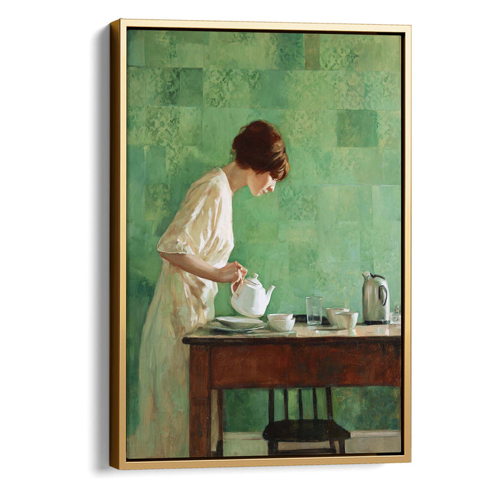 Morning Tea Print Wall Art Moncasso