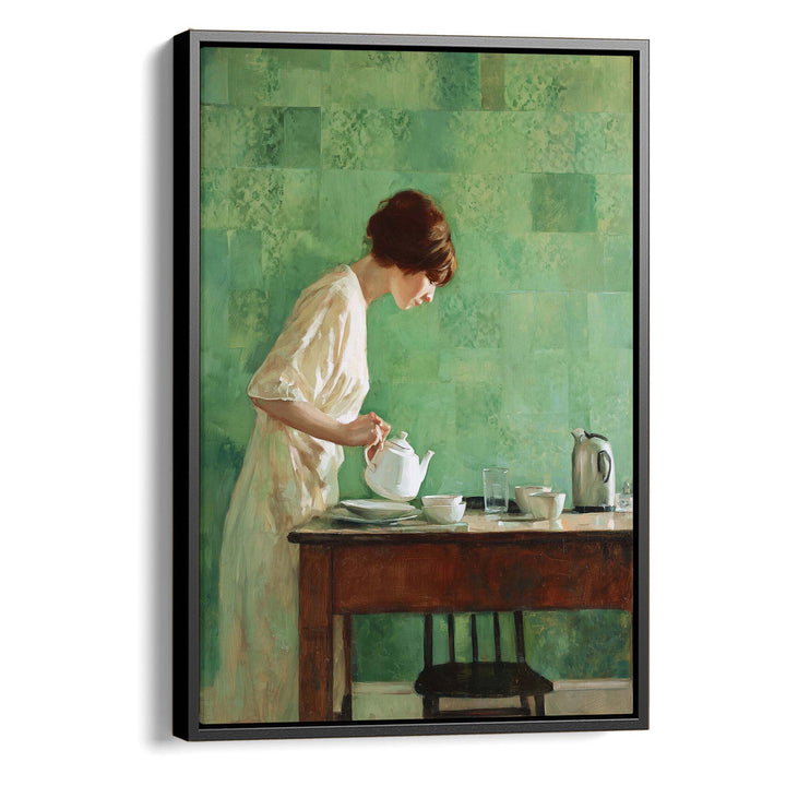 Morning Tea Print Wall Art Moncasso