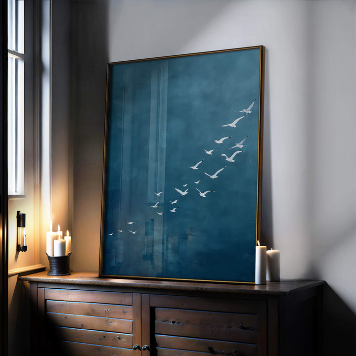 Seabound Print Wall Art Moncasso