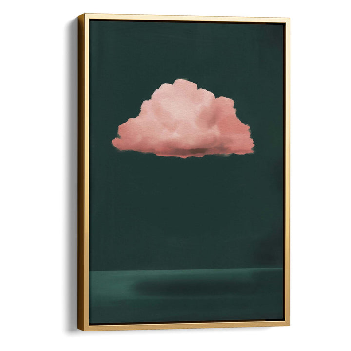Pink Cloud Print Wall Art Moncasso