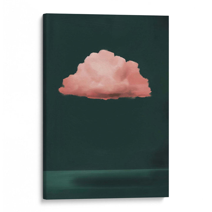 Pink Cloud Print Wall Art Moncasso