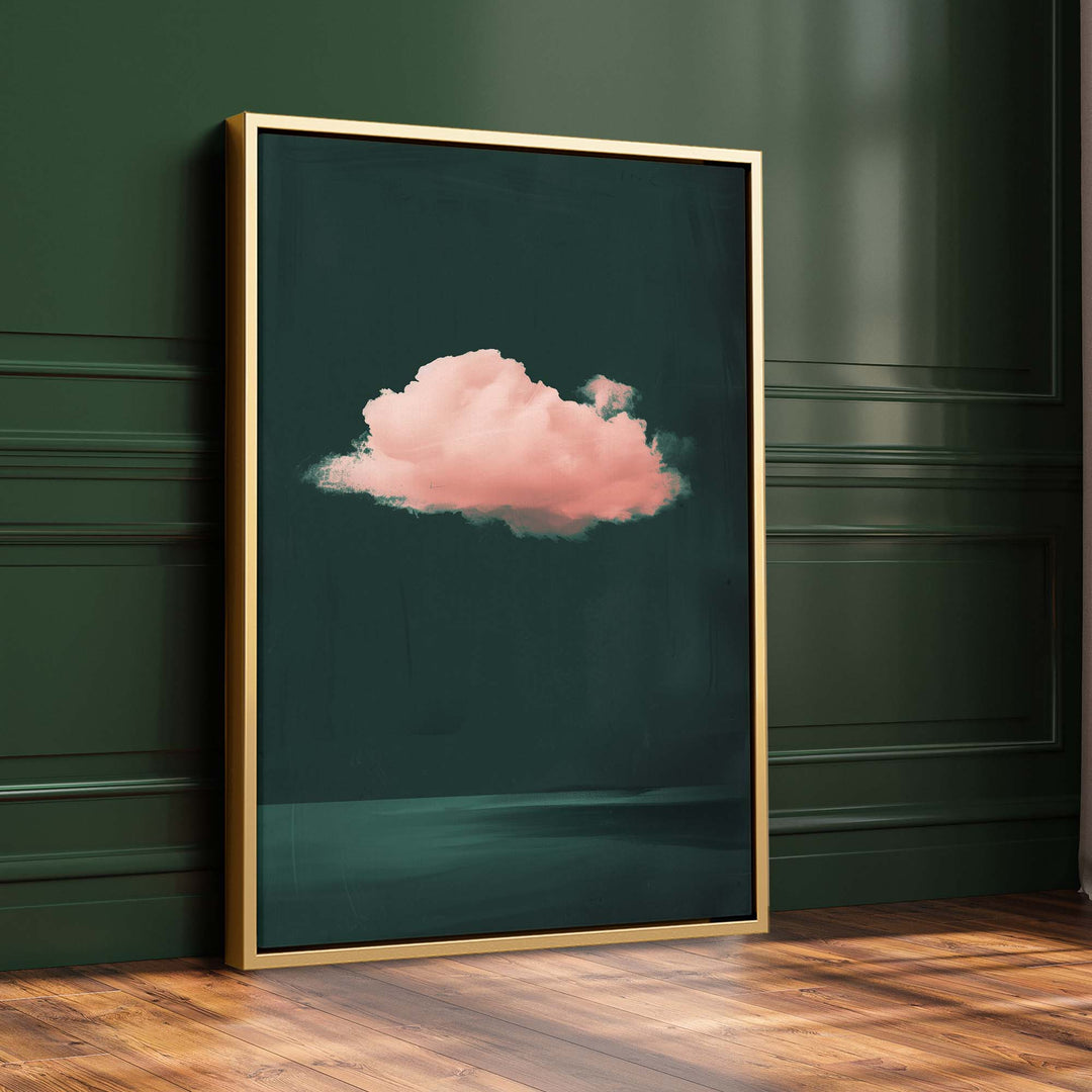 Pink Cloud No2 Print Wall Art Moncasso
