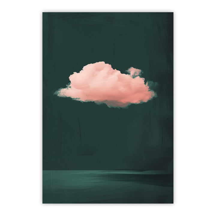 Pink Cloud No2 Print Wall Art Moncasso