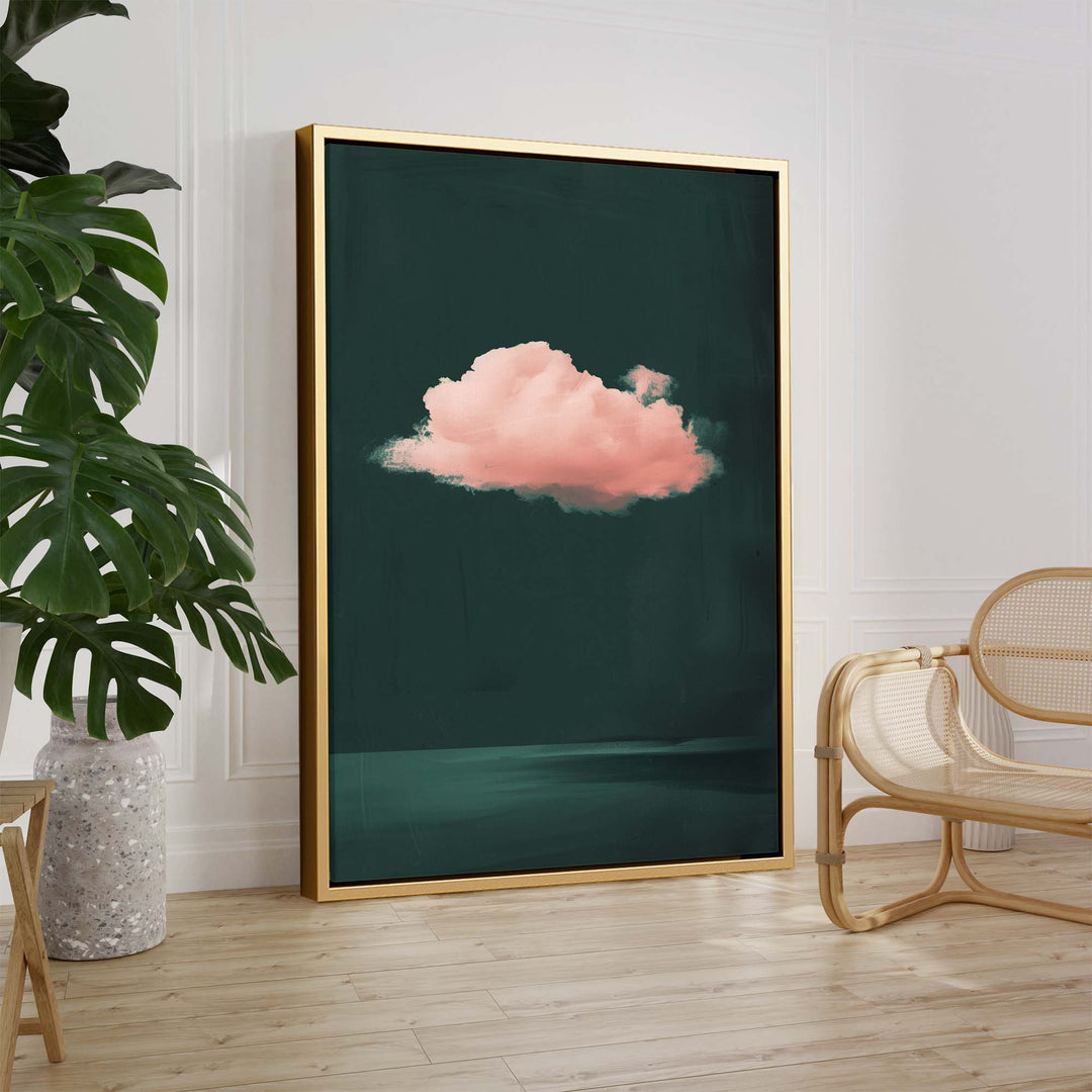 Pink Cloud No2 Print Wall Art Moncasso