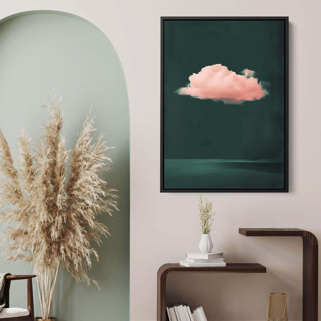 Pink Cloud No2 Print Wall Art Moncasso