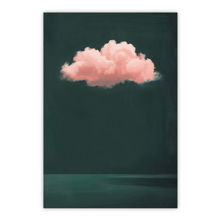 Pink Cloud No3 Print Wall Art Moncasso