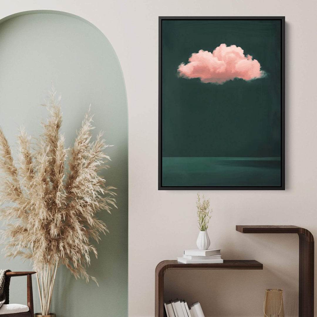 Pink Cloud No3 Print Wall Art Moncasso