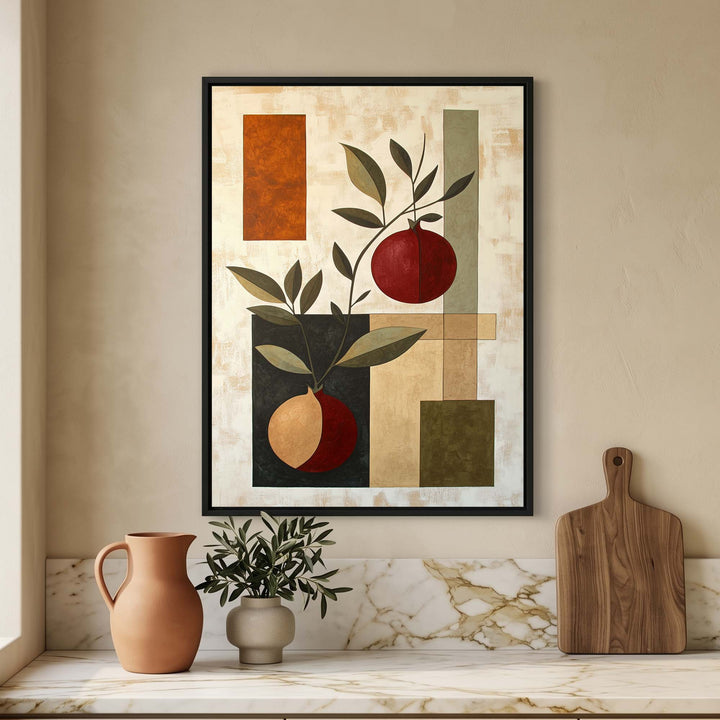 Pomegranate Grove Print Wall Art Moncasso