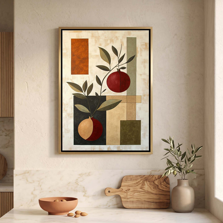 Pomegranate Grove Print Wall Art Moncasso