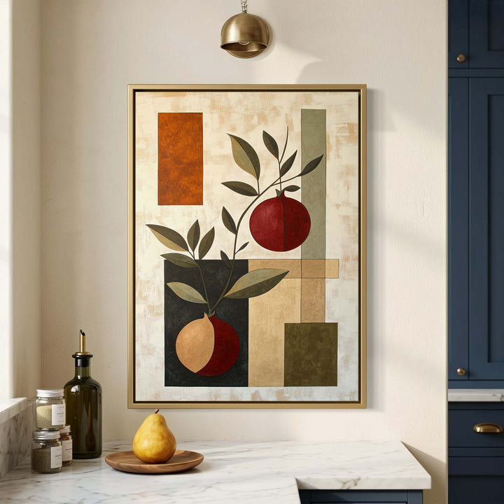 Pomegranate Grove Print Wall Art Moncasso