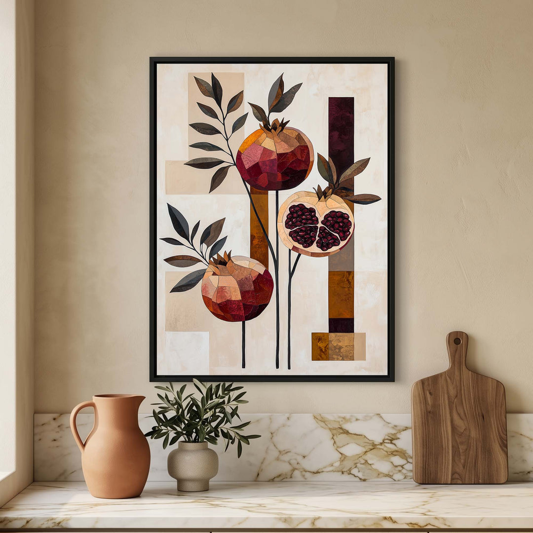Pomegranate Harvest Print Wall Art Moncasso