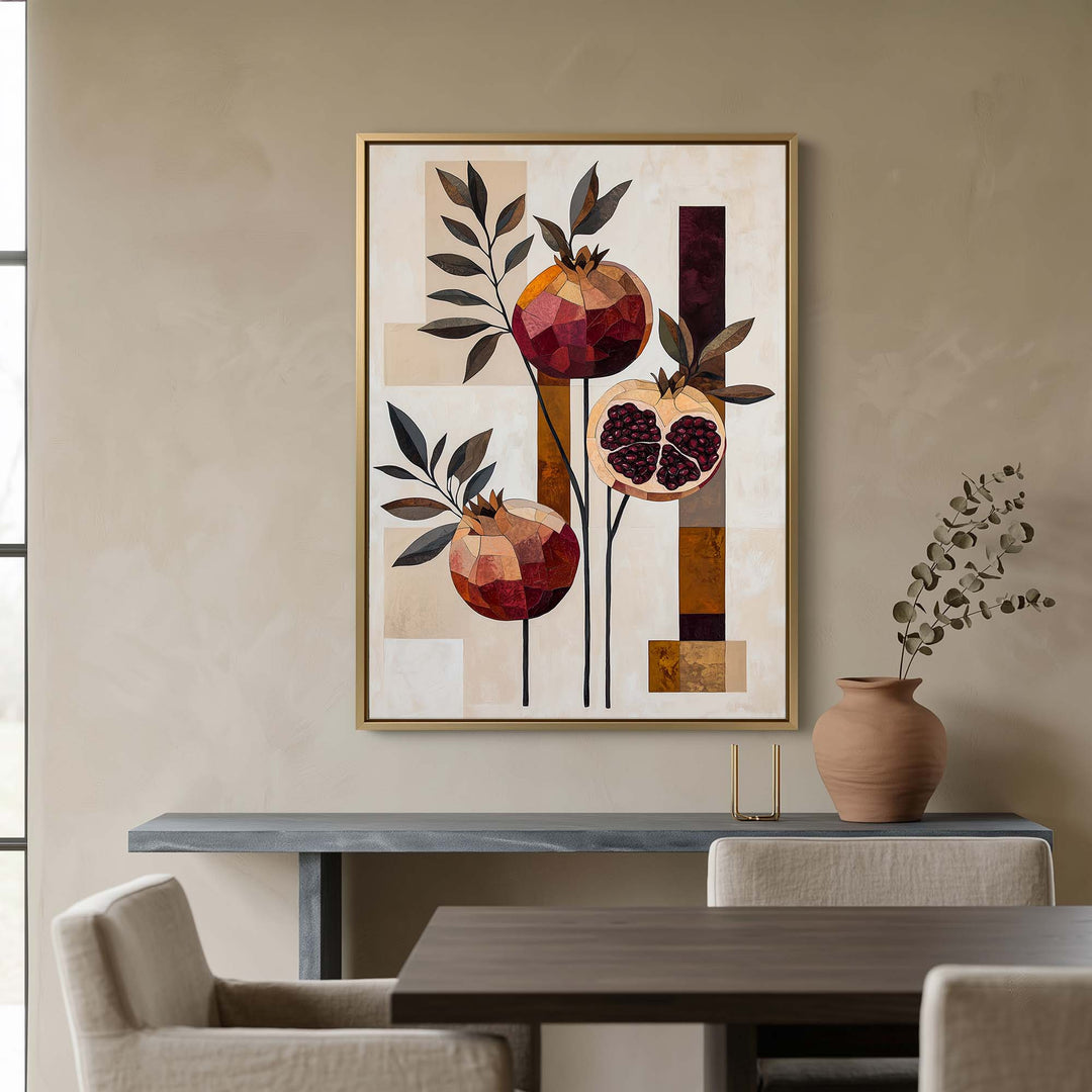 Pomegranate Harvest Print Wall Art Moncasso